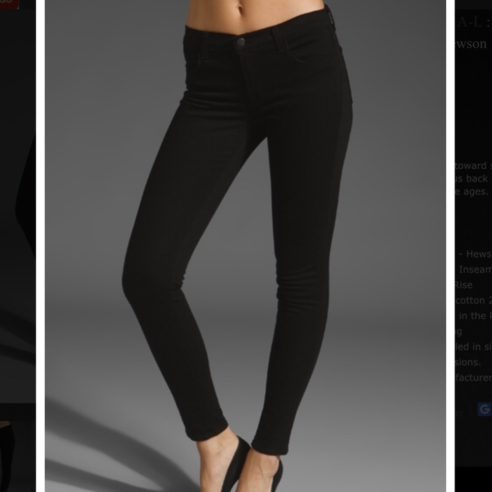 J brand super skinny Hewson jeans